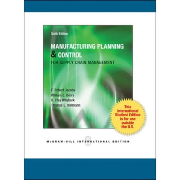 Manufacturing Planning and Control for Supply Chain Management (häftad, eng)