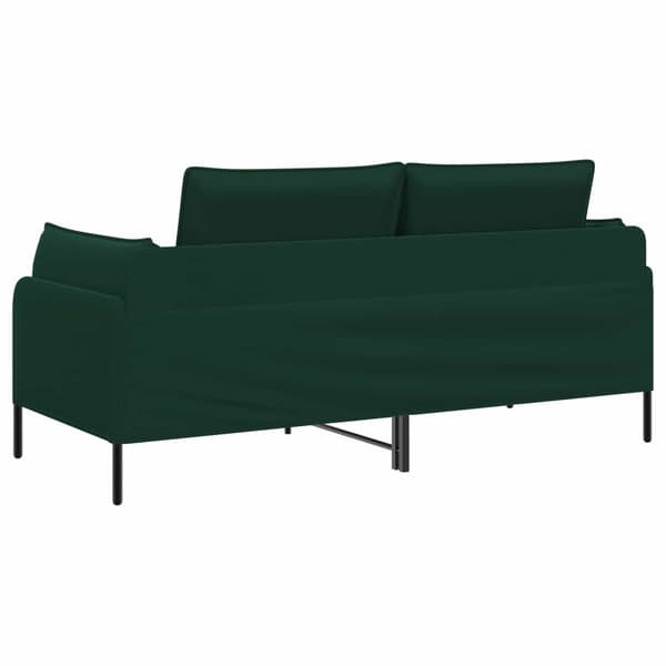 2-sits soffa 2-sits Mörkgrön 188 x 81 x 89 cm Sammet