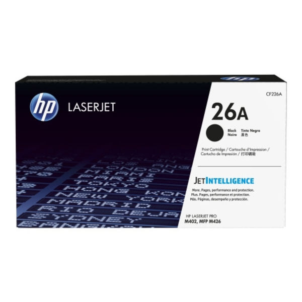 HP 26A - svart - original - LaserJet - tonerkassett (CF226A)