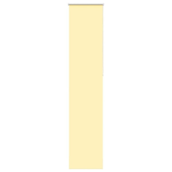 Rullgardin mörkläggningsgul 55x210 cm tygbredd 50,7 cm