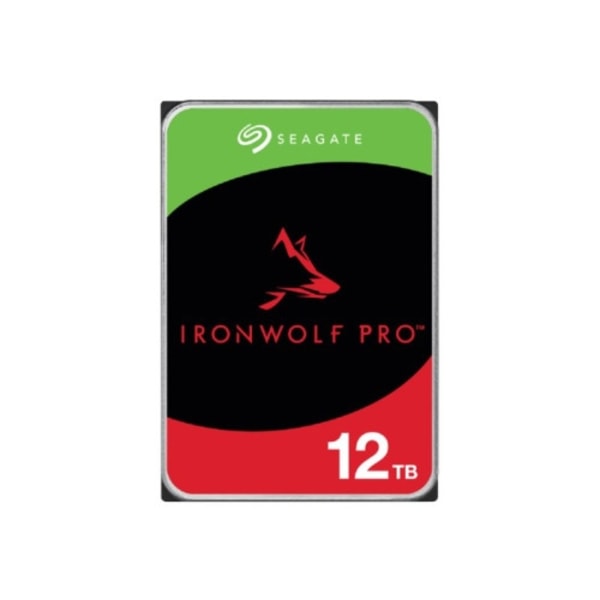 Seagate IronWolf Pro ST12000NT001 - hårddisk - 12 TB - SATA 6Gb/s