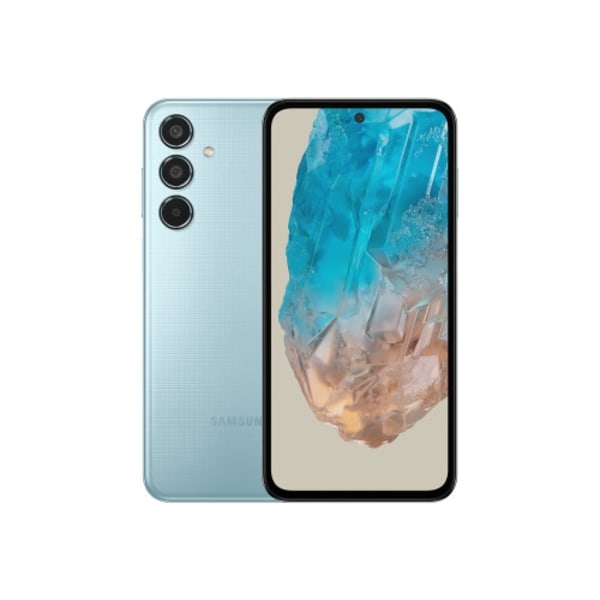 Samsung Galaxy M35 - blå - 5G pekskärmsmobil - 128 GB - GSM Blå