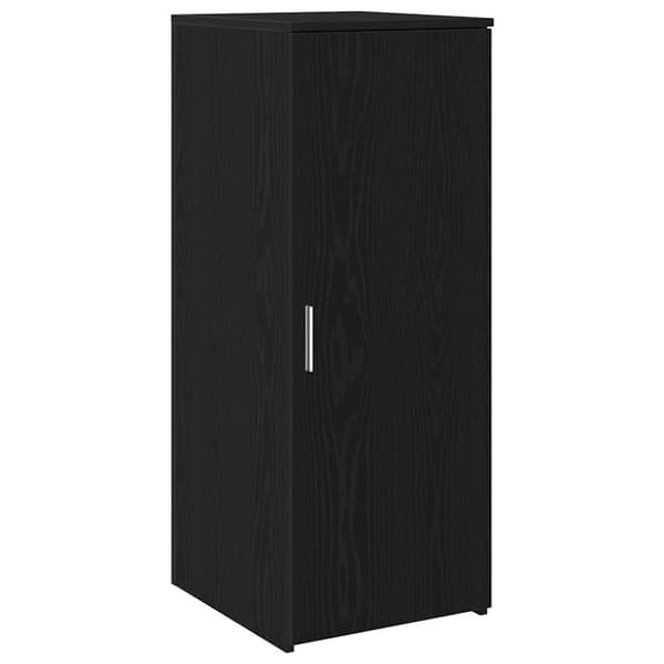 Receptionsdisk svart ek 180x50x103,5 cm konstruerat trä