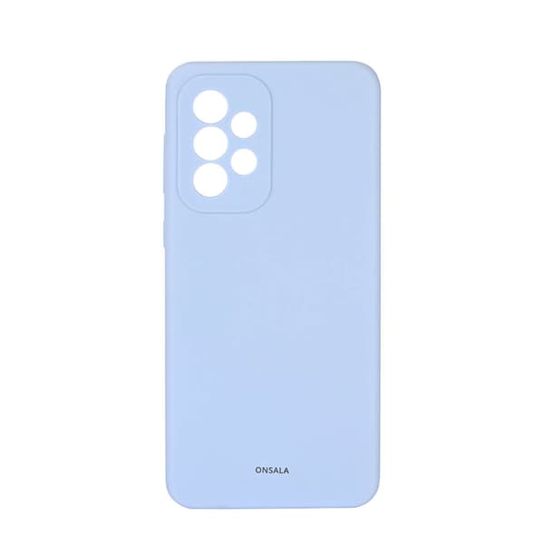 Mobilecover Silicone Light Blue Samsung A03