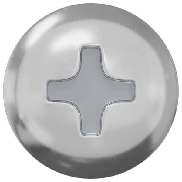 Skruv 2 pcs Silver 9,8 x 35 mm Järn