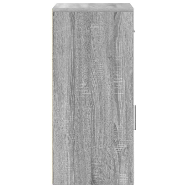 Sideboard med låda Grå Sonoma 38 x 34 x 75 cm