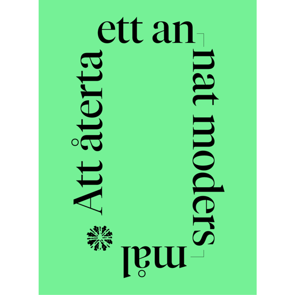 Att återta ett annat modersmål (bok, storpocket)