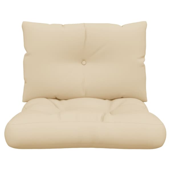 Palldynor 2 st beige tyg