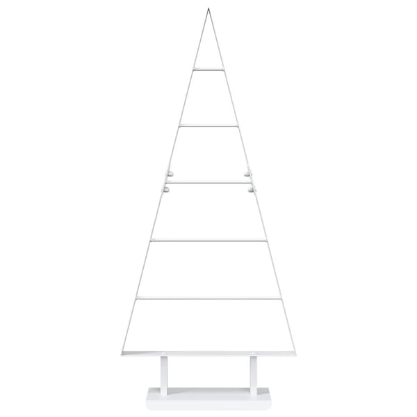 Metall julgran KUOPIO 90 cm Stål Vit