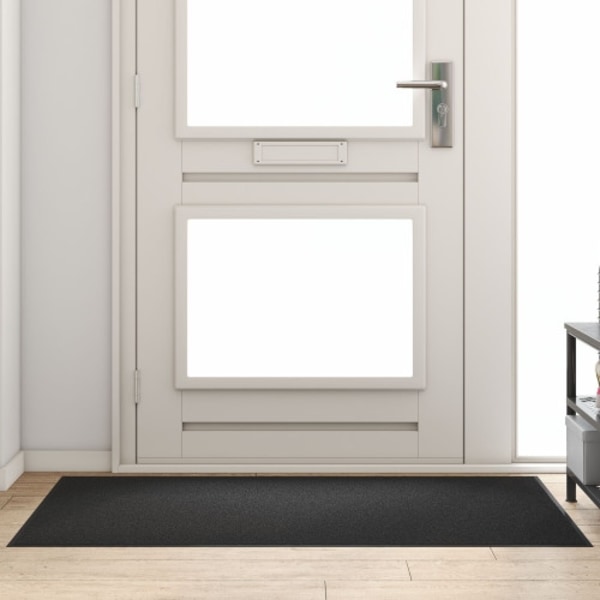 Dörrmatta Rektangulär Svart 90x150 cm
