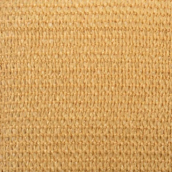 Solsegel 160 g/m² triangulär sand 3x4x4 m HDPE