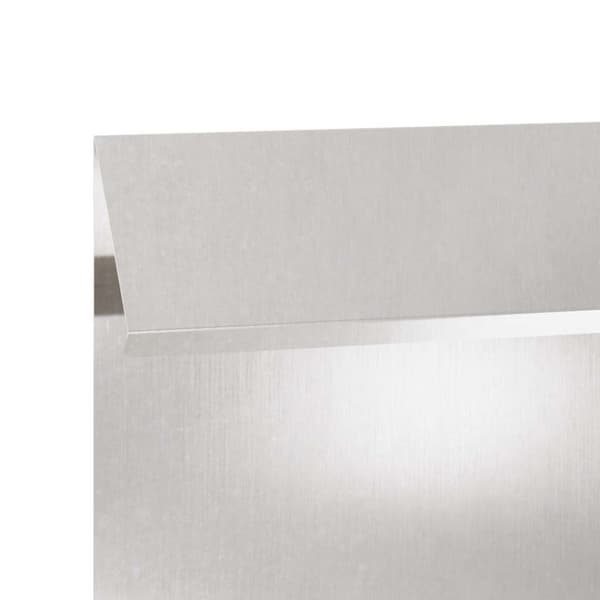 Snigelfence 16 pcs Silver 50 x 3,5 x 25 cm Rostfritt stål