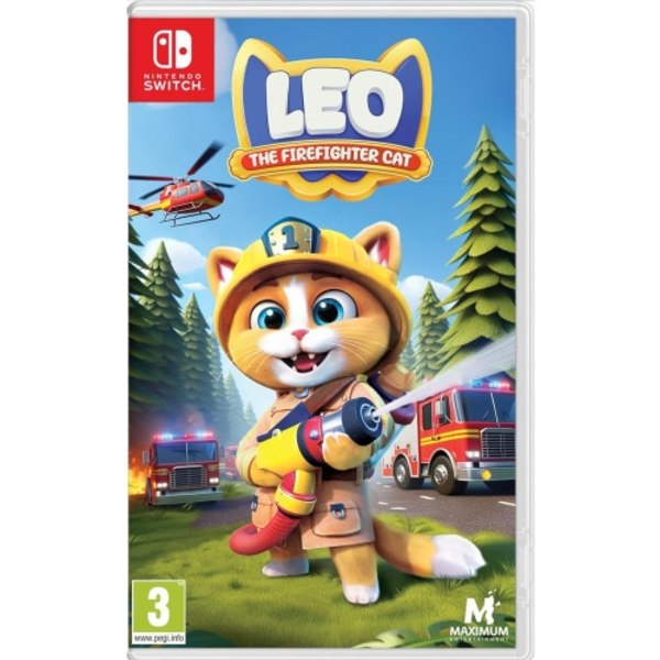 Leo the Firefighter Cat