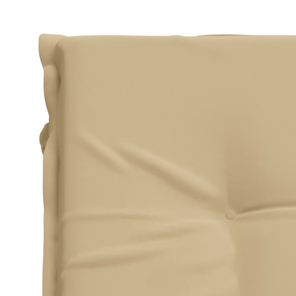 Solstol Kudde GEMERT 100% Polyester Beige 190 x 90 x 9 cm