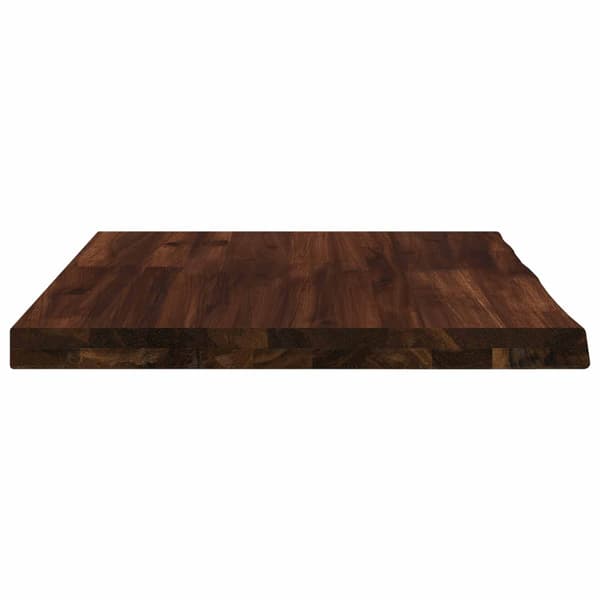 Rektangulärt Bordsskiva 90 x 50 x 3,5 cm Rektangulär Mörkbrun