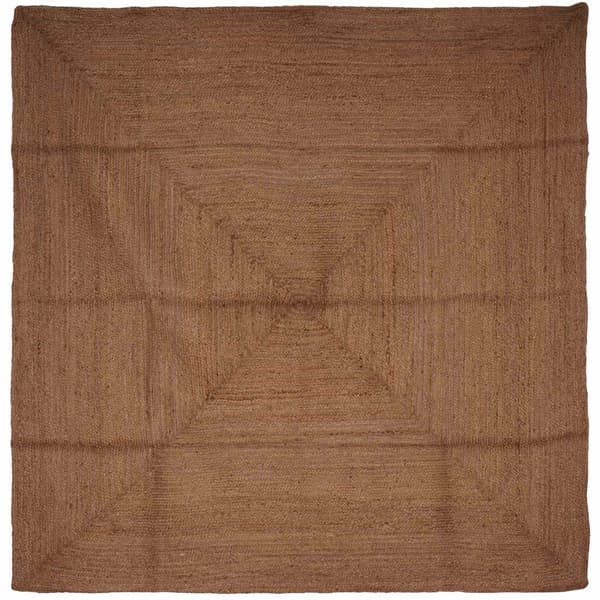 Områdesmatta Grå 200 x 200 cm Jute