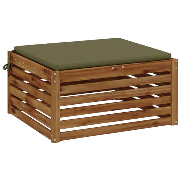 1-delad Sittdyna SOEST 100% Polyester Olivgrön 80 x 80 x 3 cm