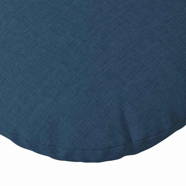 Sittkuddar 2 pcs Blå Ø30 x 13 cm tyg