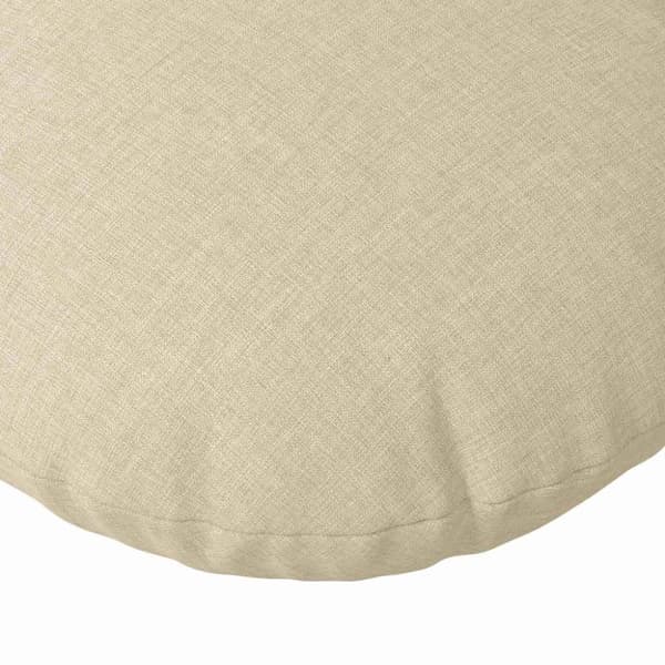 Sittkuddar 2 pcs Kräm Ø60 x 21 cm tyg