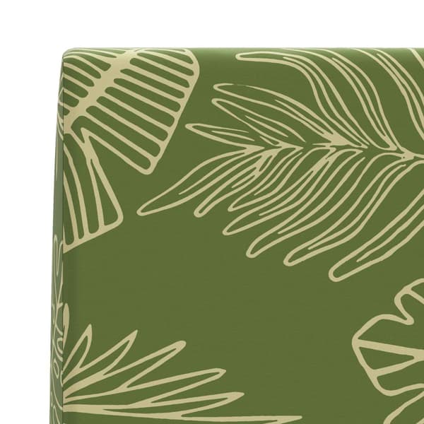 Ryggkudde SOEST 100% Polyester Blad-design 120 x 20 x 40 cm