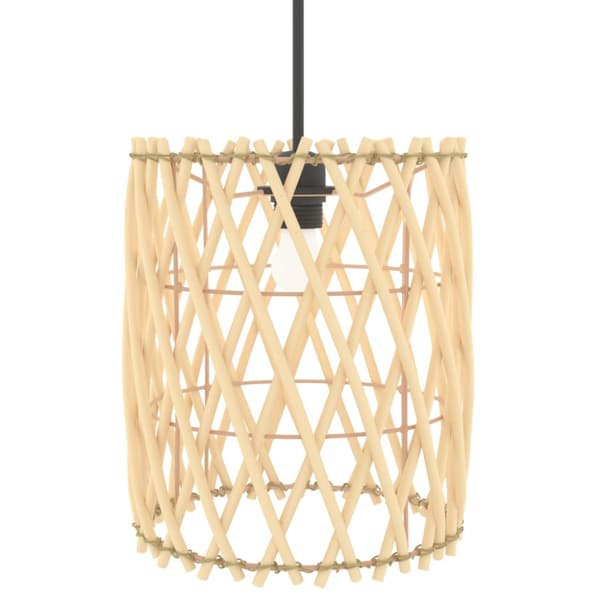 Lampskärm Ø23x28 cm korgmaterial