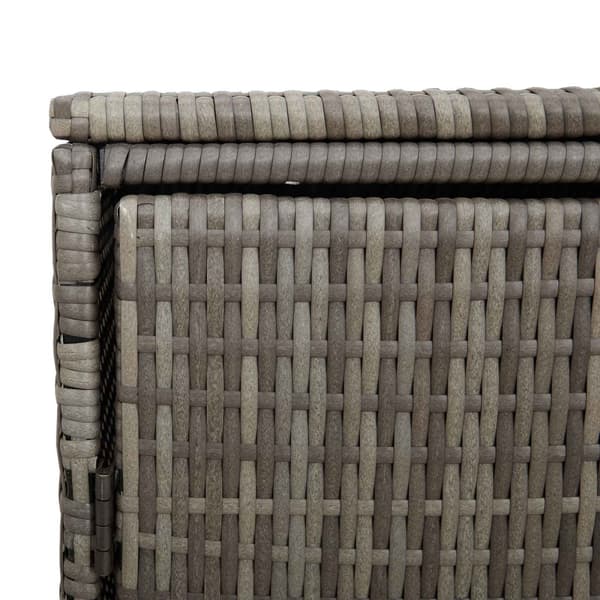 Avfallshink Box 2 pcs Grå 130 x 80 x 115 cm polyeten