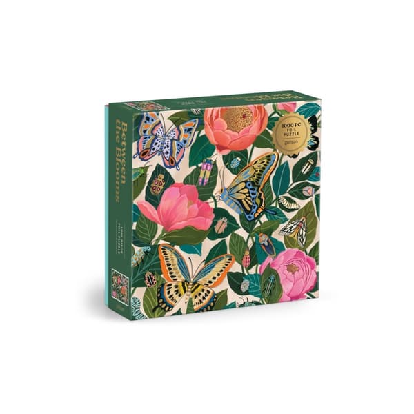 Between the Blooms 1000 Piece Foil Puzzle (bok, eng)