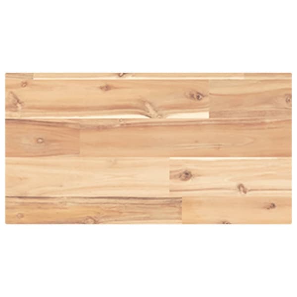 Bordsskiva 60x20x2 cm rektangulär massiv akacia