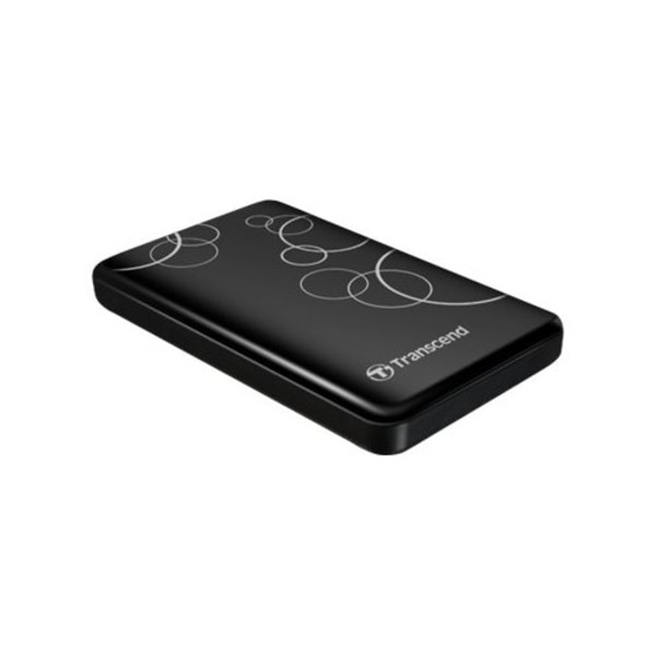 Transcend StoreJet 25A3 - hårddisk - 1 TB - USB 3.0