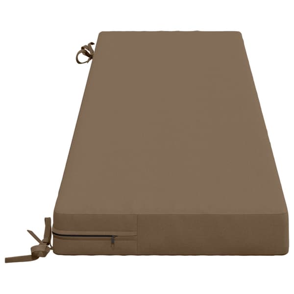 Bänk kudde SOEST 100% Polyester Taupe 140 x 40 x 8 cm