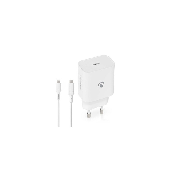 Laddare Vägg NEDIS 20 W USB-C/Lightning