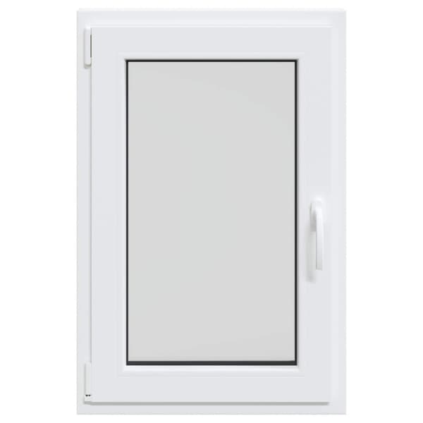 Källarfönster RISOR Vit 60 x 90 cm PVC och glas