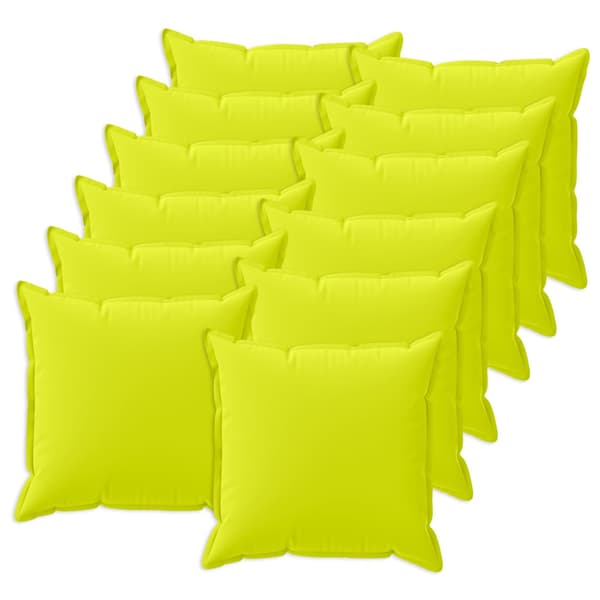 Kudde med kudde HOUTEN 12 st Klart grön. Polyester