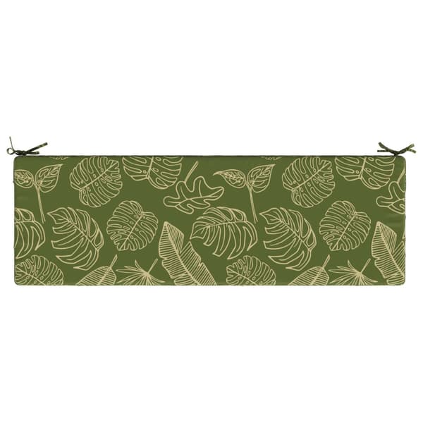 2-delade Bänk Kuddar SOEST 2 st 100% Polyester Bladdesign