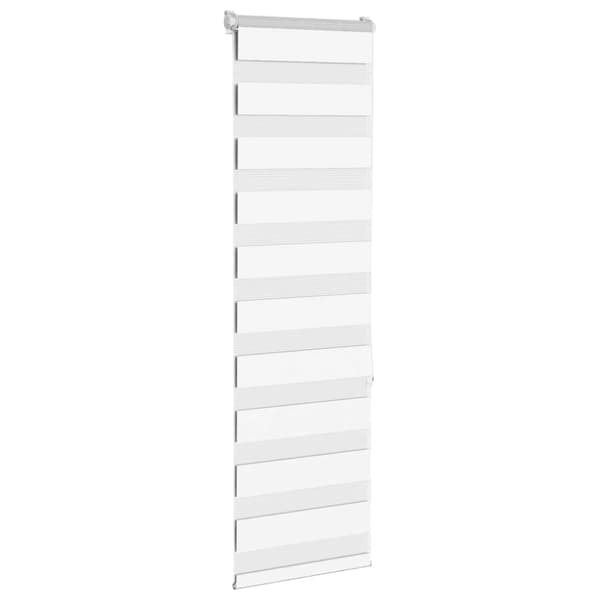 Rullgardin zebra vit 45x150 cm tyg bredd 40,9 cm polyester