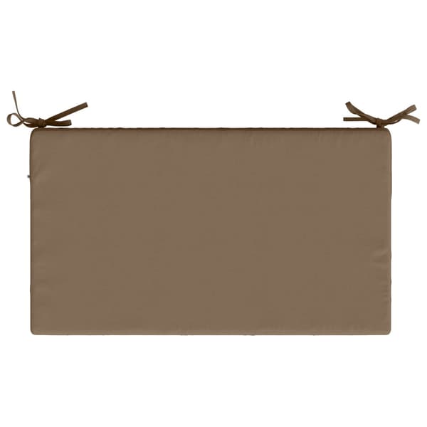 Sittkudde SOEST 100% Polyester Taupe 70 x 40 x 10 cm
