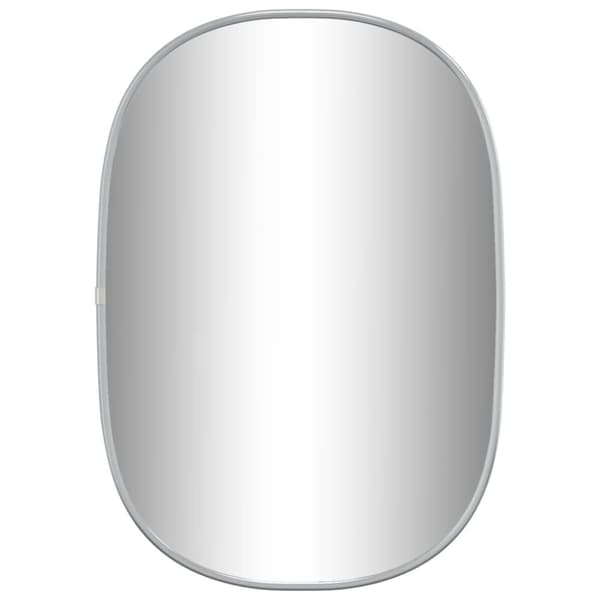 Väggspegel silver 50x35 cm