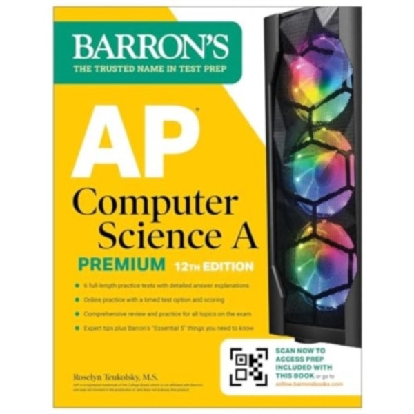 AP Computer Science A Premium, 2025: 6 Practice Tests + Comprehensive Review + Online Practice (häftad, eng)
