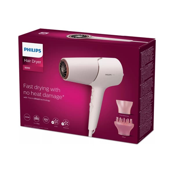 Philips 5000 Series BHD530 - hårtork - pearl peach