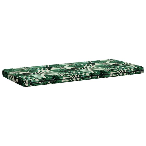 1-delad Bänk Kudde VUGHT 100% Polyester Bladmönster