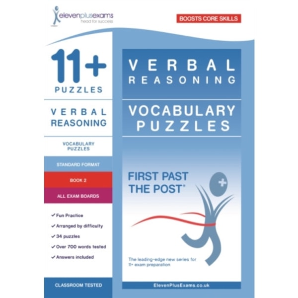 11+ Puzzles Vocabulary Puzzles Book 2 (häftad, eng)