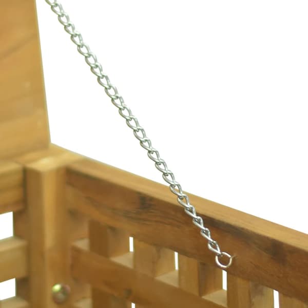 Förvaringslåda 40x40x40 cm massiv teak