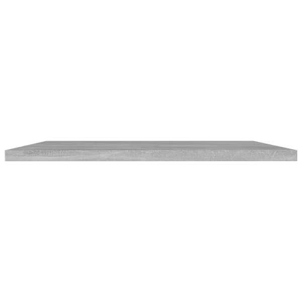 Hyllplan 4 st betonggrå 40x40x1,5 cm konstruerat trä
