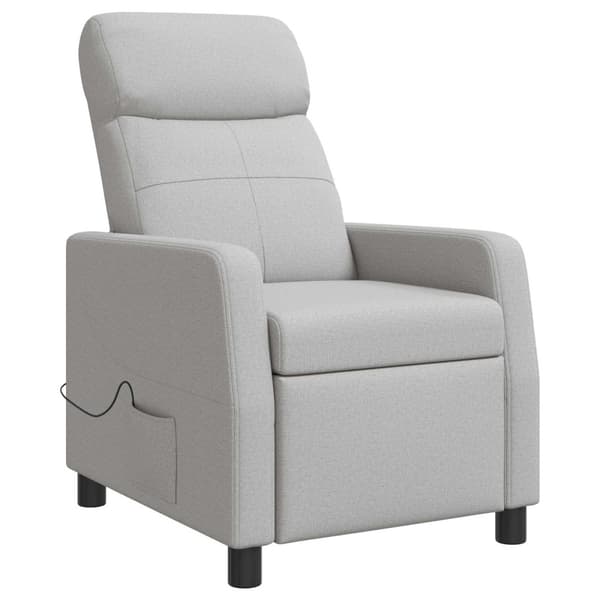 Massagefåtölj Moln Grå Tyg