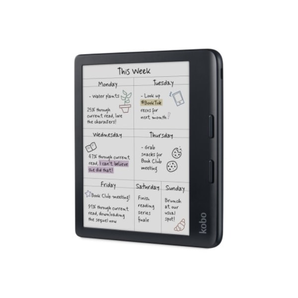 Kobo Libra Colour - eBook-läsare - 32 GB - 7" Svart