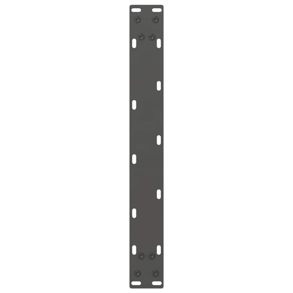 Soffbordsben antracit 2 st 60x(42-43) cm stål