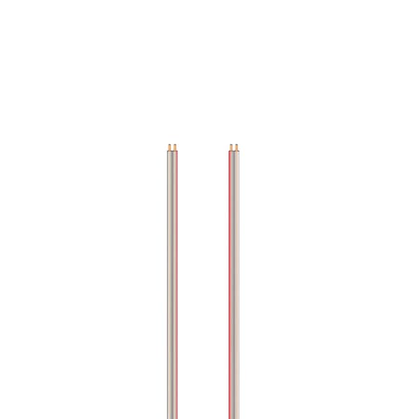Högtalarkabel 2x0.75mm2 Transparent 20m