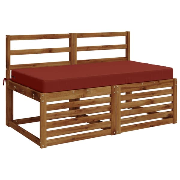 Sittkudde SOEST 100% Polyester Röd 120 x 80 x 10 cm