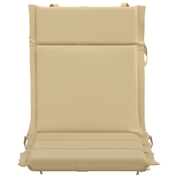 6-delade Höga Ryggstolsdynor GEMERT 6 st 100% Polyester Beige