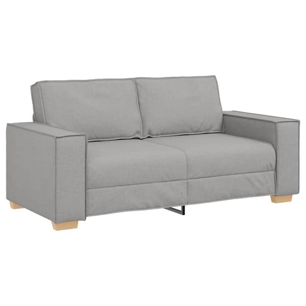 2-sitssoffa molngrå 180x78x84 cm tyg